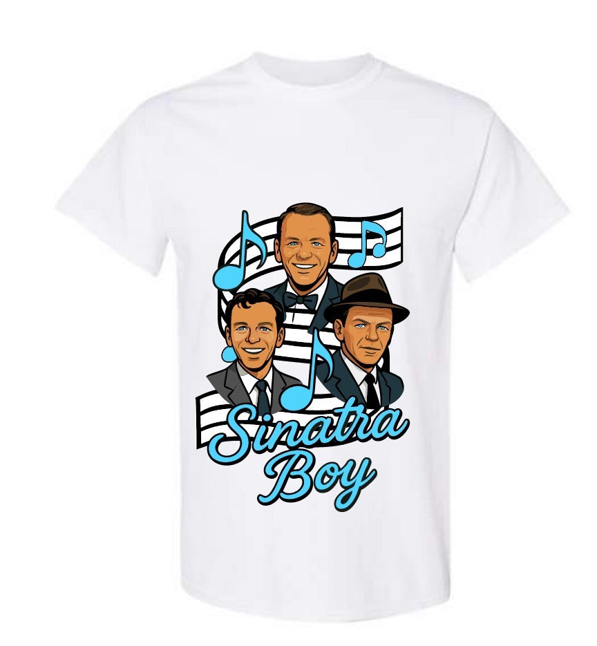 Sinatra Boy t-Shirt White